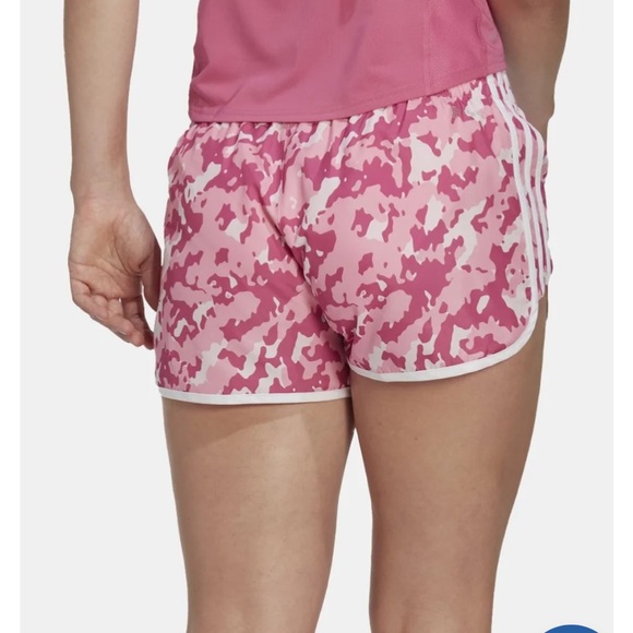 NWT!! Adidas pink camo shorts, size small and large - Picture 5 of 15